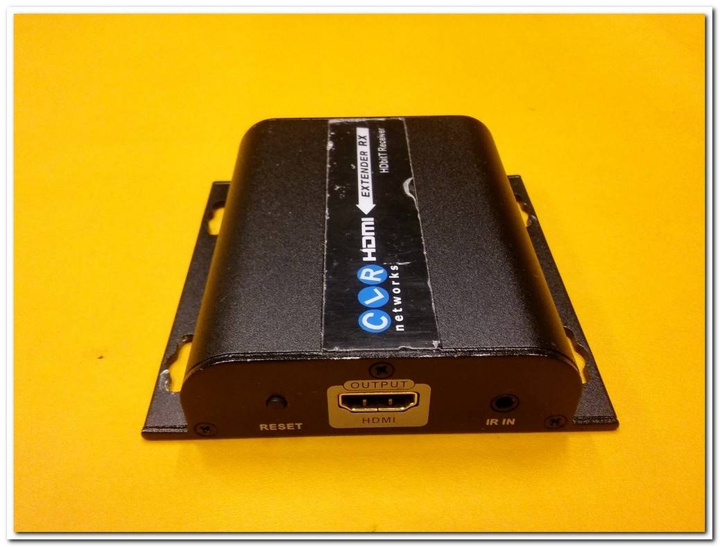 CLR NETWORKS CLR-HDMI-LR HDBİTT HDMI TO ETHERNET CONVERTER EXTENDER RECEİVER İNTERNET DÖNÜŞTÜRÜCÜ VE GENİŞLETİCİ ALICI