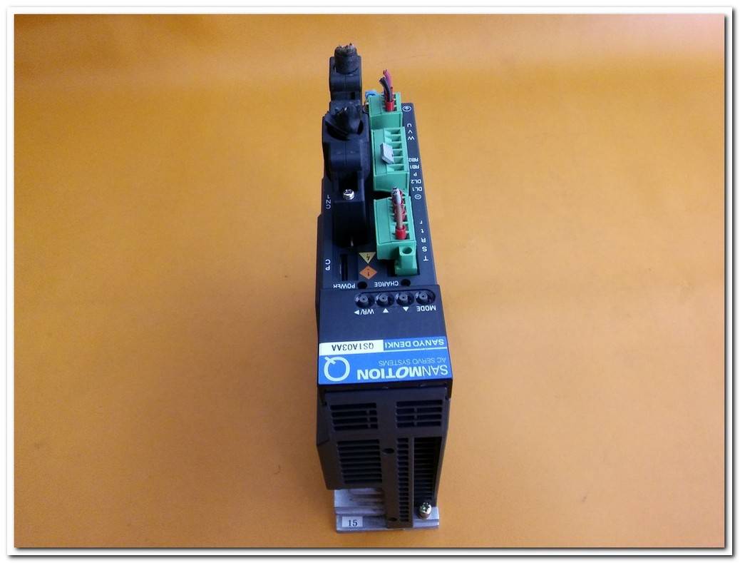 SANMOTION QS1A03AA AC SERVO SYSTEMS SANYO DENKI AC SORVO DRIVE 5.2A SÜRÜCÜ QS1A01AA