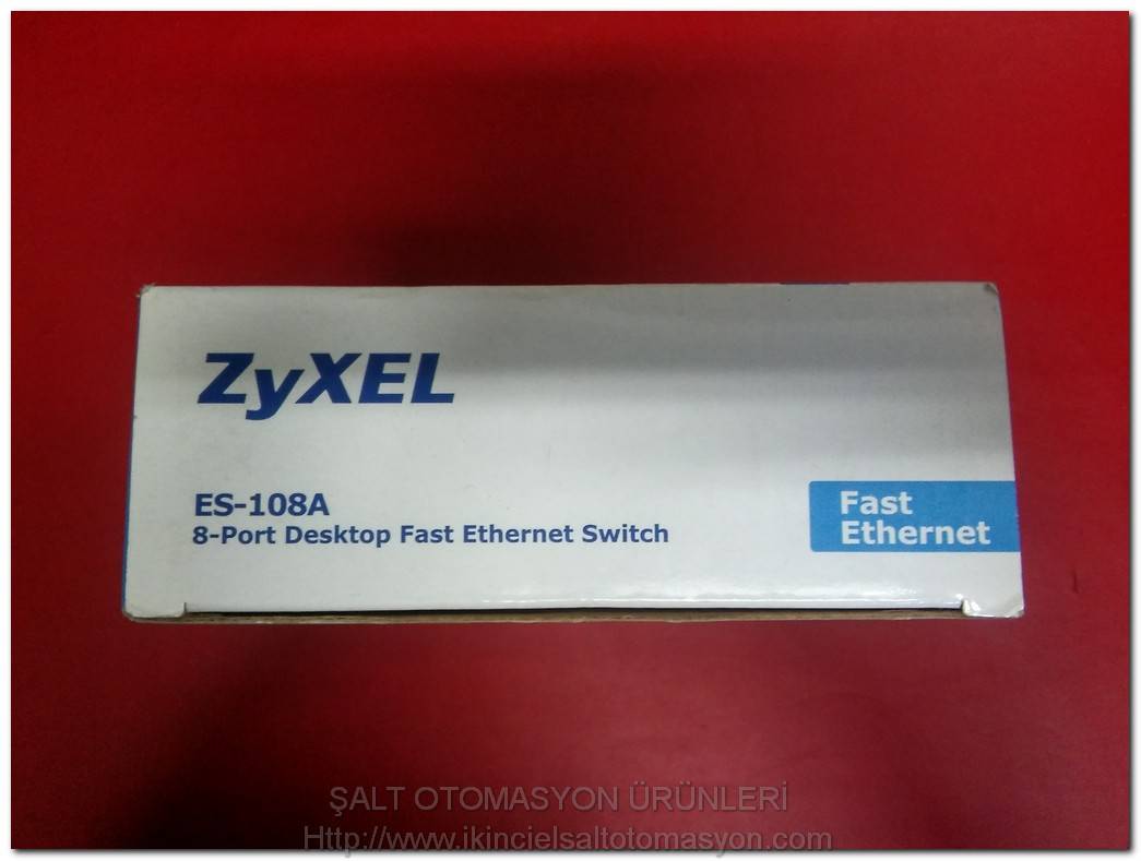 ZYXEL ES-108A SIFIR KUTULU 8-PORT DESKTOP FAST ETHERNET SWİTCH