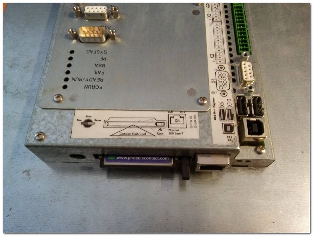 PHOENIX CONTACT CP312 ETH 2730682-00 HW-SW 00-101 HMI TOUCH OPERATÖR PANEL