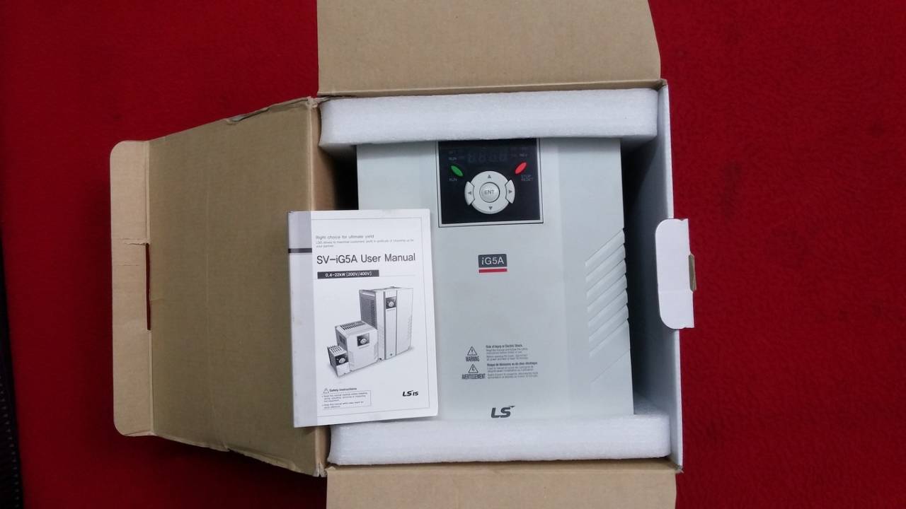 LS SV055İG5A-4 5,5KW SIFIR KUTULU SÜRÜCÜ INVERTER 5.5 KW DRIVER