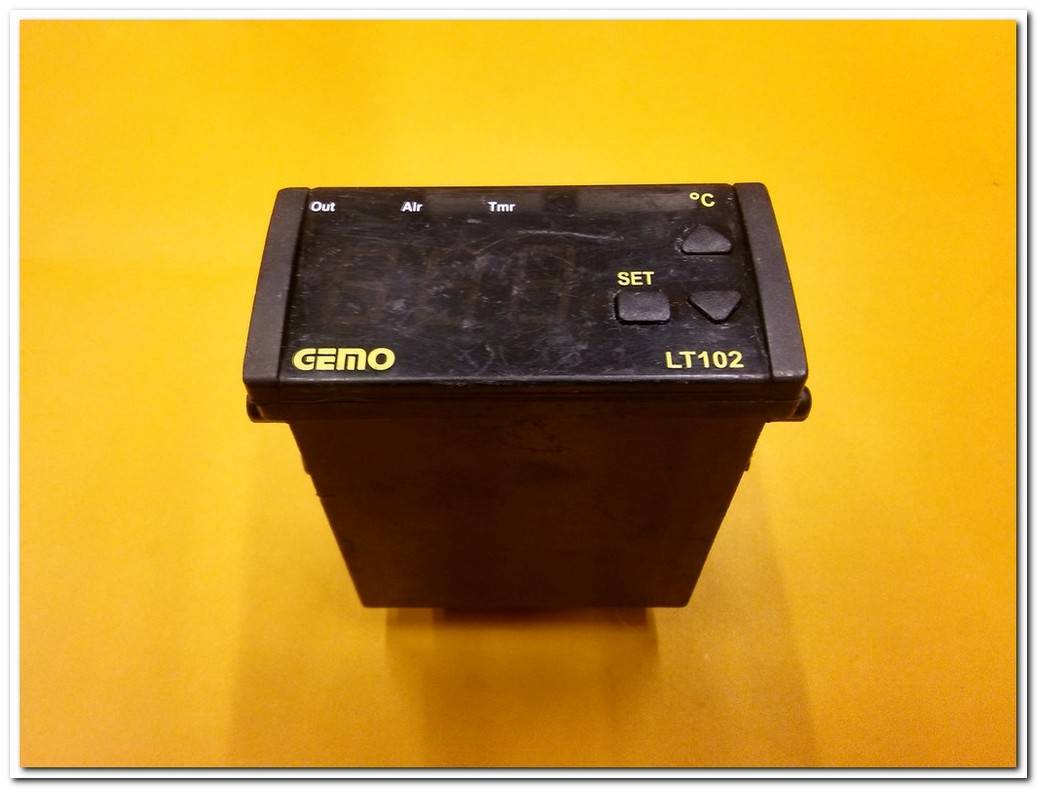 GEMO LT102 GİRİŞ 1,2 250 VAC TEMPERATURE CONTROLLER ISI KONTROL CİHAZI