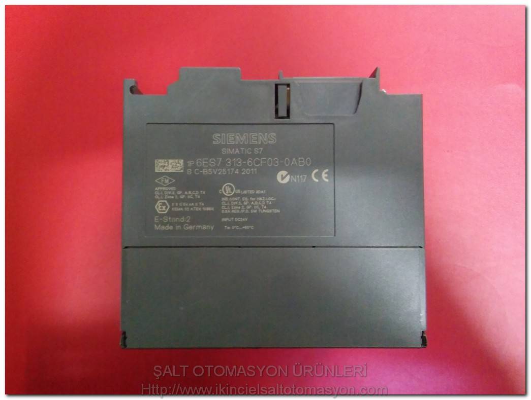 SIEMENS 6ES7 313-6CF03-0AB0 6ES7313-6CF03-0AB0 SIMATIC S7-300 KOMPAKT CPU PLC