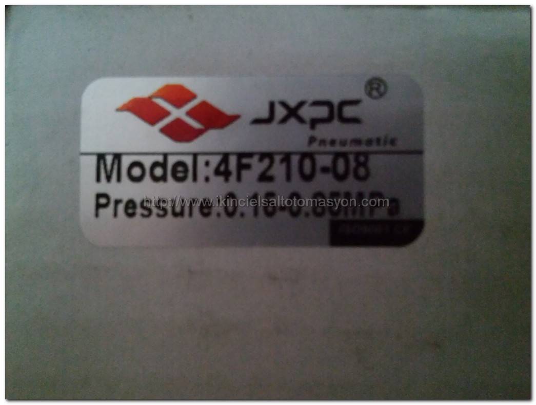 JXPC 4F210-08 SIFIR KUTULU PNÖMATİK AYAK PEDALI KONTROL VALFI