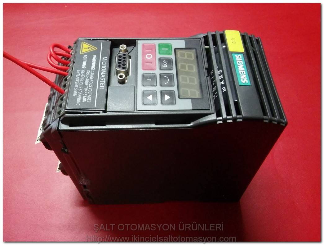 SIEMENS 6SE9211-5BA40 MICROMASTER 0,25KW INVERTER 0.25 KW DRIVER