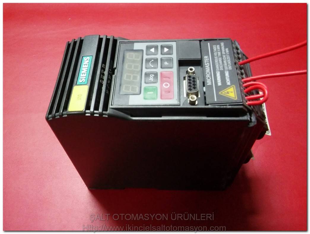 SIEMENS 6SE9211-5BA40 MICROMASTER 0,25KW INVERTER 0.25 KW DRIVER