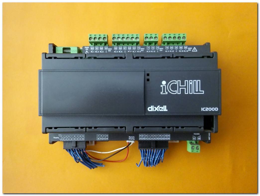 DİXELL İCHİLL IC200D IC291D ELEKTRONİK ÖLÇÜM VE KONTROL CİHAZI İKİ DEVRELİ ISI POMPALARI VE 6 KOMPRESÖRE KADAR SOĞUTUCULAR İÇİN KONTROLÖR KLİMA KONTROL CİHAZI