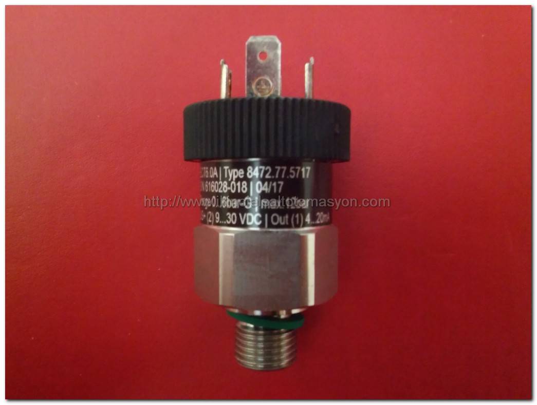 TRAFAG ECT6,0A PRESSURE TRANSMITTER SIFIR KUTULU BASINÇ TRANSMİTTERİ