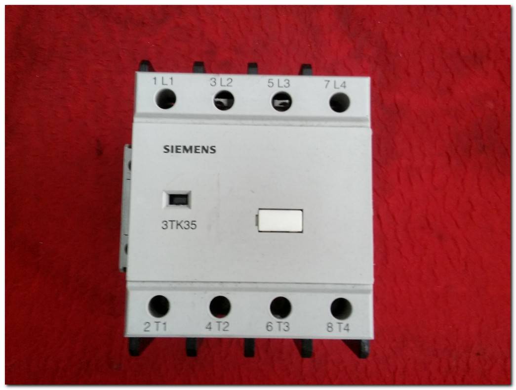 SIEMENS 3TK35 3TK3975-0AP0 3TK3934-0C 4 KUTUPLU KONTAKTÖR 