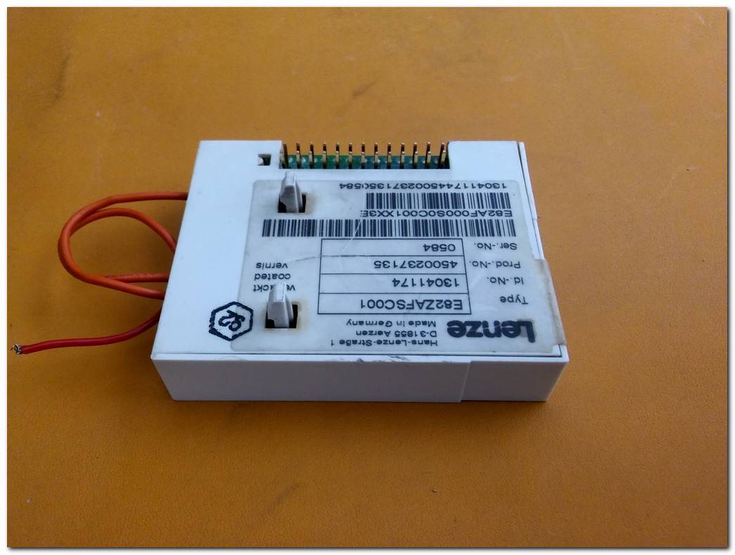 LENZE E82ZAFSC001 INPUT OUTPUT MODULE PLC GİRİŞ ÇIKIŞ MODÜLÜ