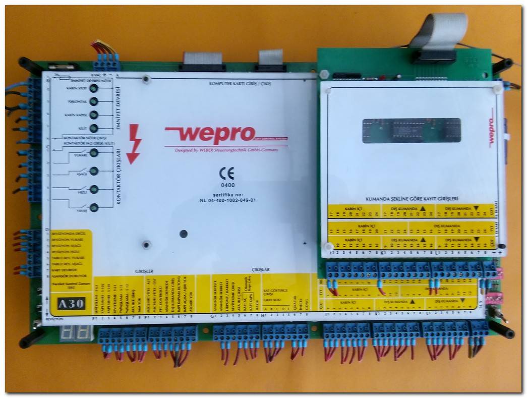 WEPRO A30 ASANSÖR KUMANDA KARTI