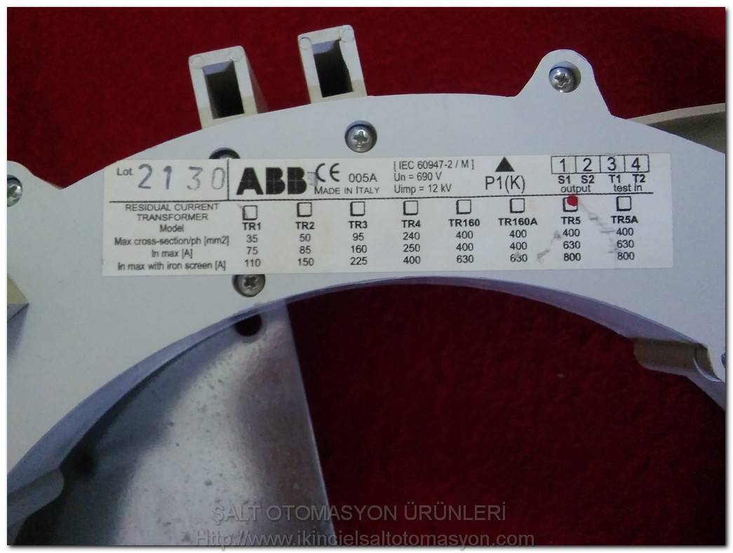 SCHNEİDER NS1000 N 1000A ABB RD3 SIEMENS 3NW7 013 ABB TR5 TAKIM