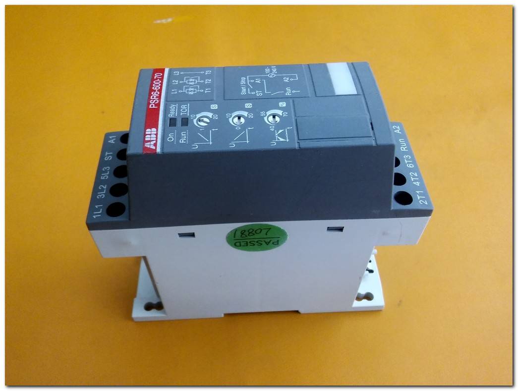 ABB PSR6-600-70 1SFA896104R7000 3KW SOFTSTARTER 3 KW YUMUŞAK YOL VERME