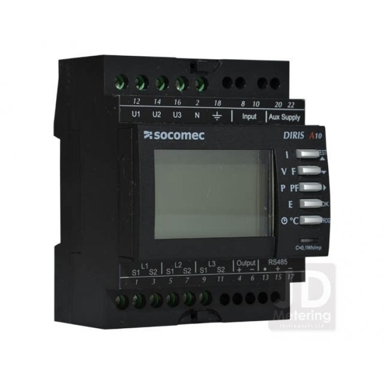 SOCOMEC DIRIS A10 RS485 JBUS MODBUS 48250011