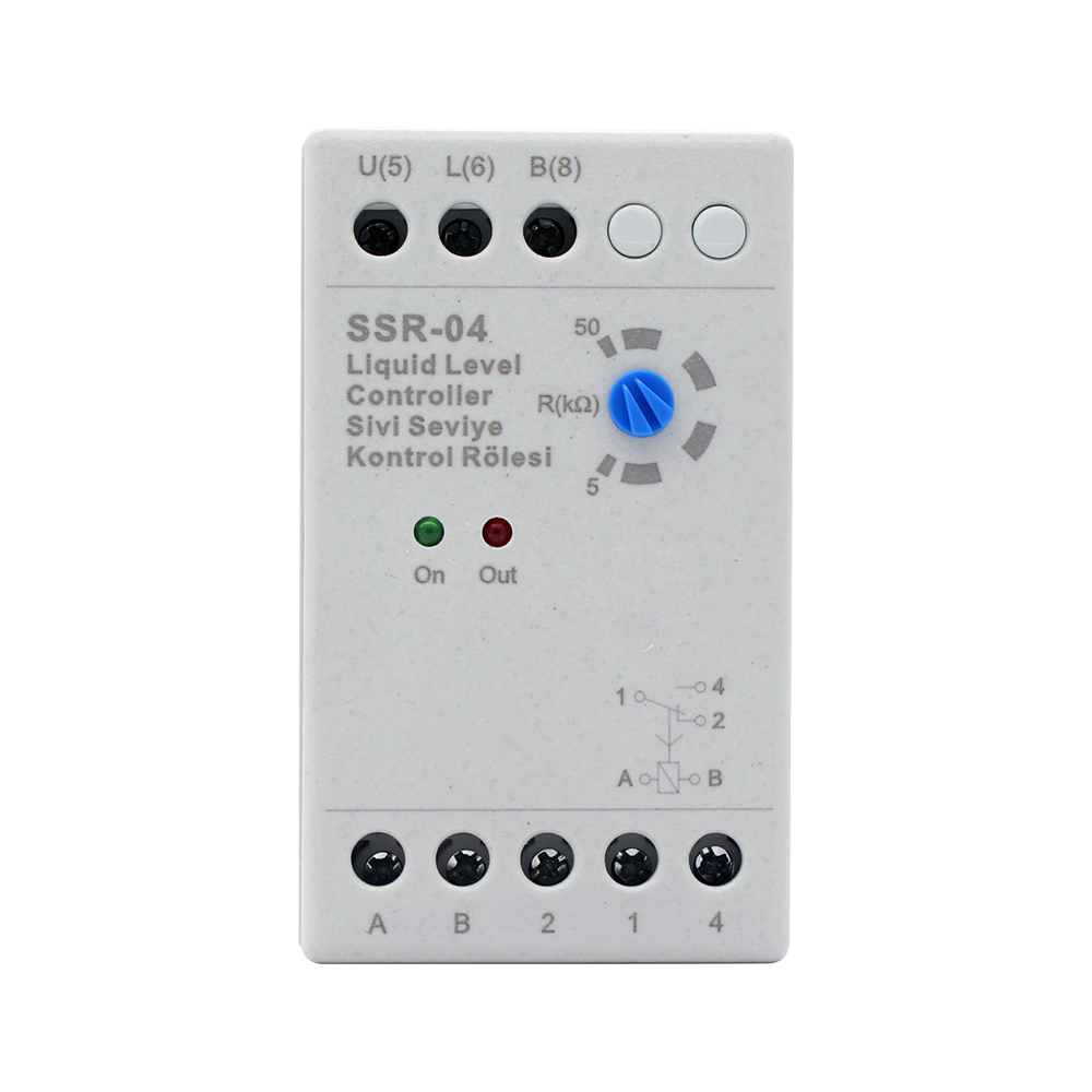 ENTES SSR-04 LİQUİD LEVEL CONTROLLER SIVI SEVİYE KONTROL RÖLESİ