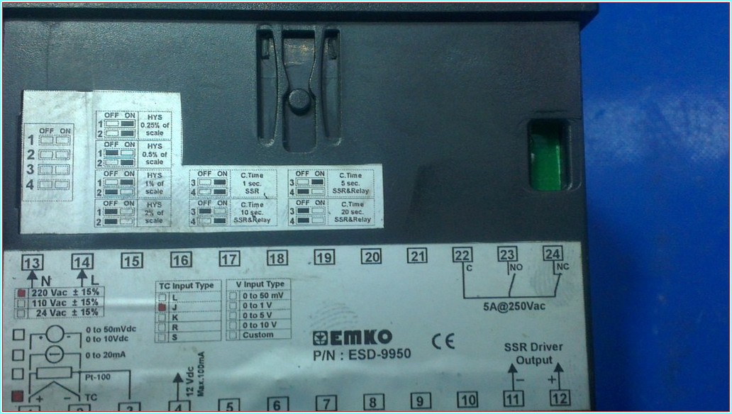 EMKO ESD-9950 ANALOG-DİJİTAL ISI KONTROL CİHAZI
