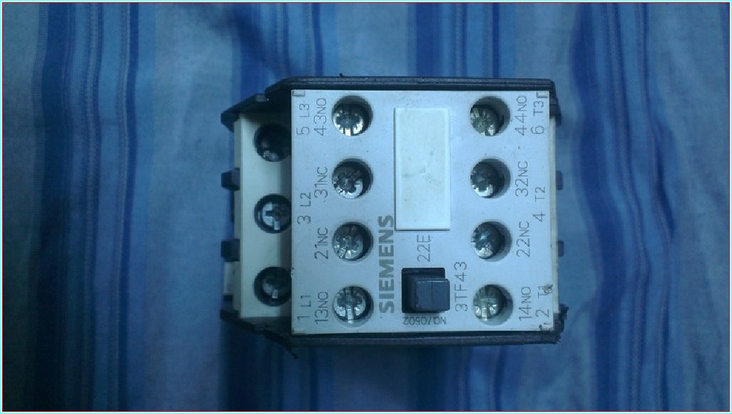 SIEMENS 3TF4222-0A 3TF42 22E 3TF4222E 35A KONTAKTÖR SIFIRDAN FAR