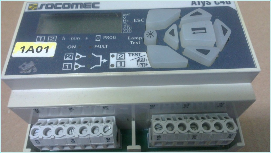 SOCOMEC ATYS C40 KONTROL PANELİ