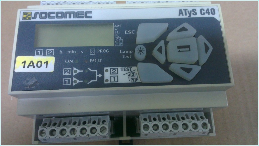 SOCOMEC ATYS C40 KONTROL PANELİ
