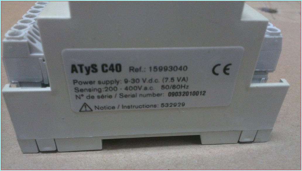 SOCOMEC ATYS C40 KONTROL PANELİ