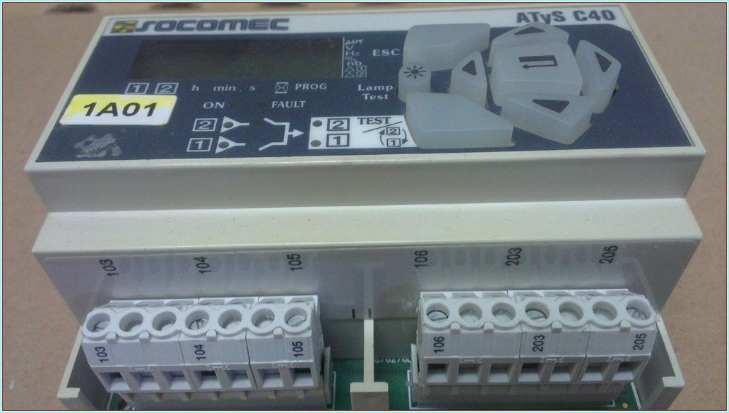 SOCOMEC ATYS C40 KONTROL PANELİ