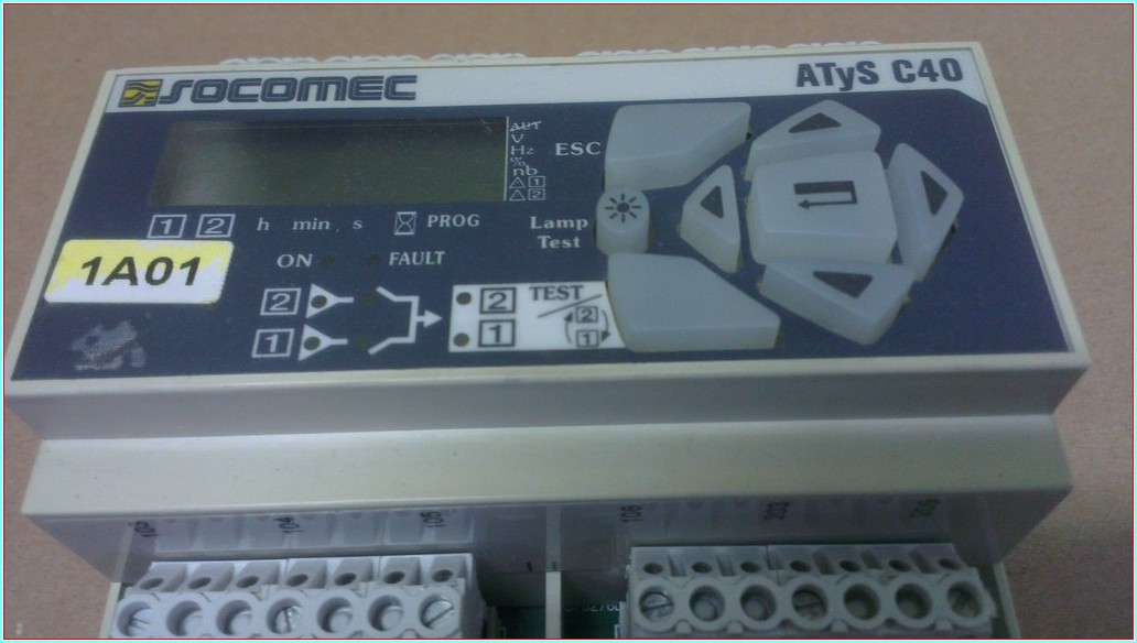 SOCOMEC ATYS C40 KONTROL PANELİ