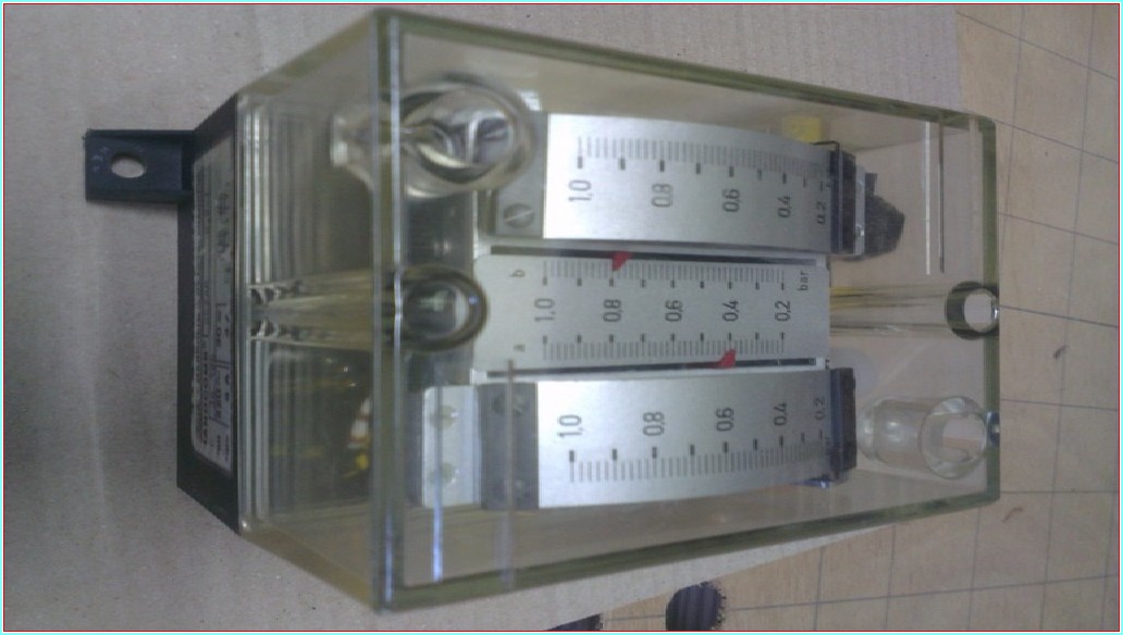 METZ MANOCOMB 2K2AP 0 2-1 VDO OTA MANNHEIM BASINÇ ŞARTELİ