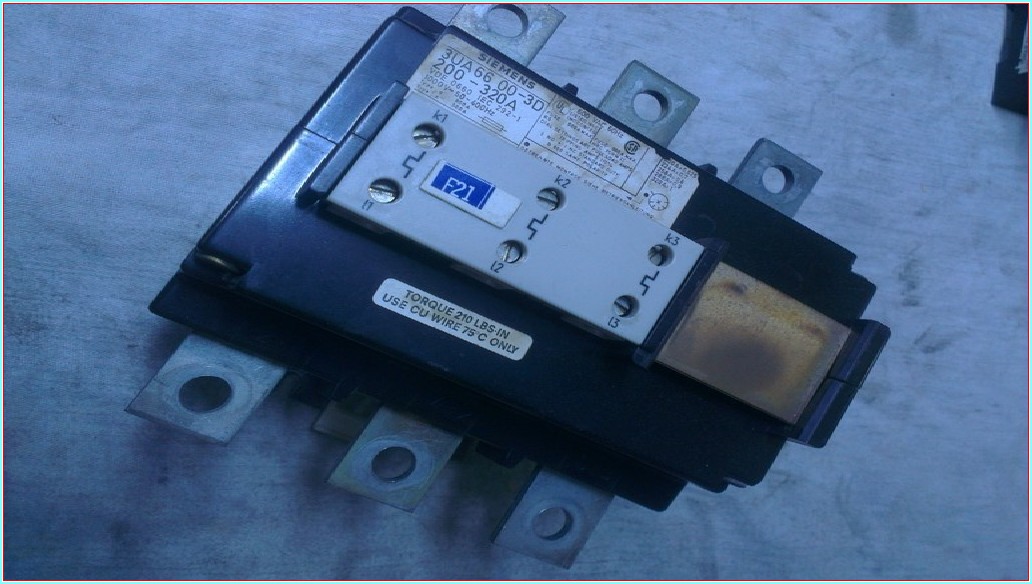 SIEMENS 3UA66 00-3D 200-320A MOTOR KORUMA