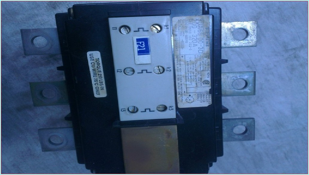 SIEMENS 3UA66 00-3D 200-320A MOTOR KORUMA