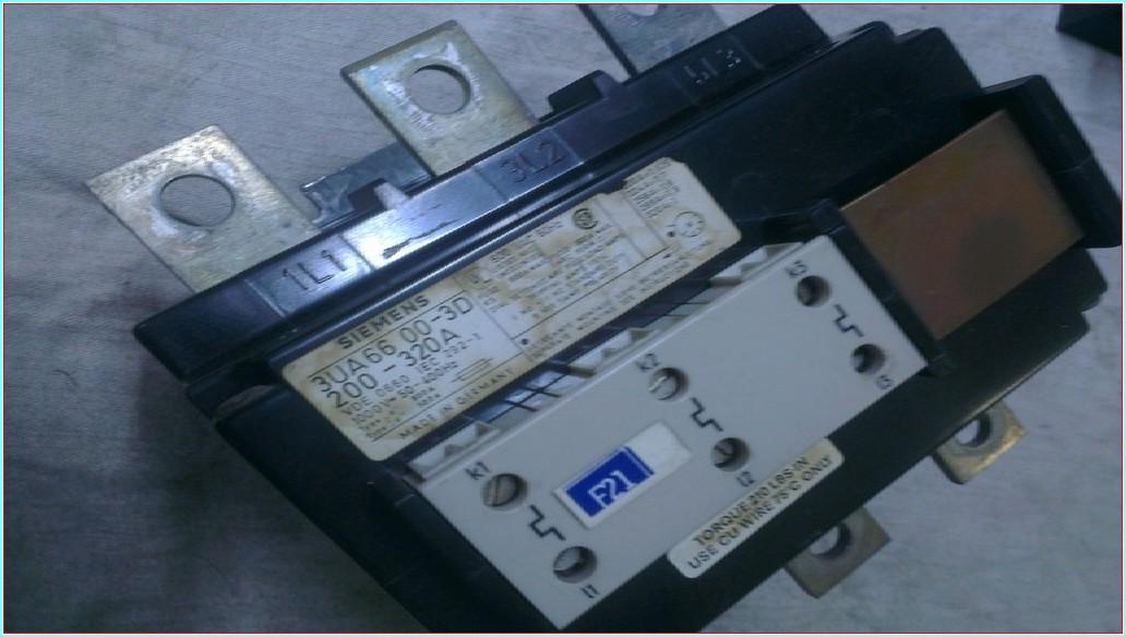 SIEMENS 3UA66 00-3D 200-320A MOTOR KORUMA