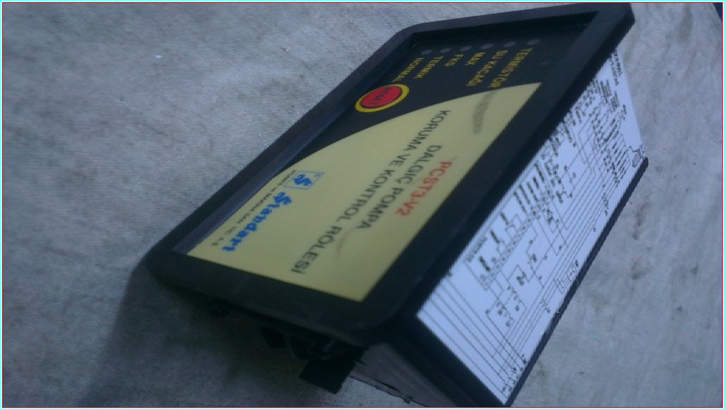 STANDART PCST3-V2 DALGIÇ POMPA KORUMA VE KONTROL RÖLESİ