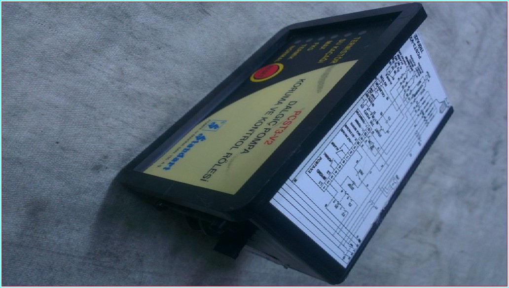 STANDART PCST3-V2 DALGIÇ POMPA KORUMA VE KONTROL RÖLESİ