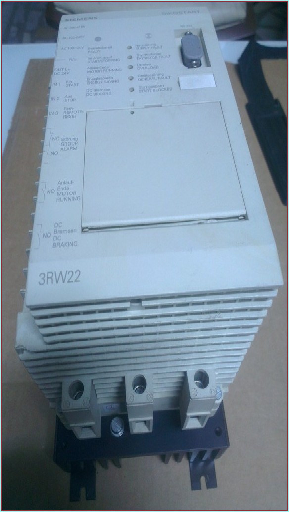 SIEMENS SIKOSTART 3RW2225-1AB15 11KW SIFIR KUTULU YUMUŞAK YOL VERME