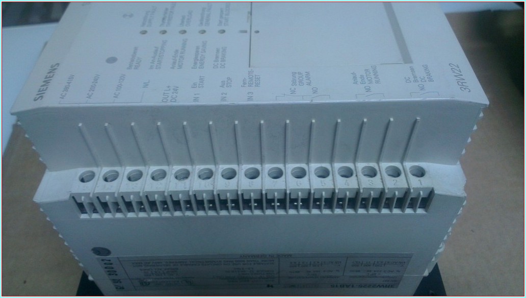 SIEMENS SIKOSTART 3RW2225-1AB15 11KW SIFIR KUTULU YUMUŞAK YOL VERME