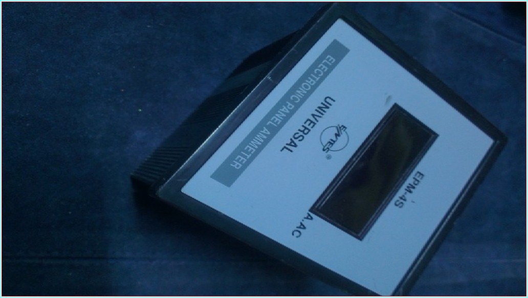 ENTES EPM-4S EPM 4S EPM4S 96X96 ELECTRONIC PANEL AMMETER