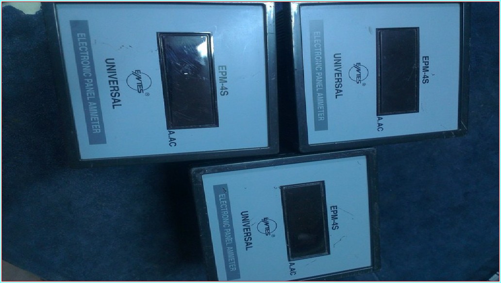 ENTES EPM-4S EPM 4S EPM4S 96X96 ELECTRONIC PANEL AMMETER