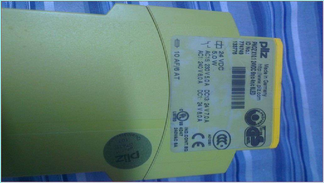 PİLZ PNOZ X10.1 24VDC 6N/O 4N/C 6LED EMNİYET RÖLESİ