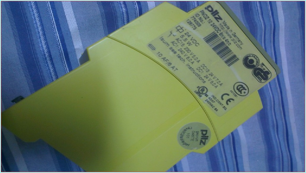 PİLZ PNOZ 10 24VDC SIFIR KUTULU EMNİYET RÖLESİ
