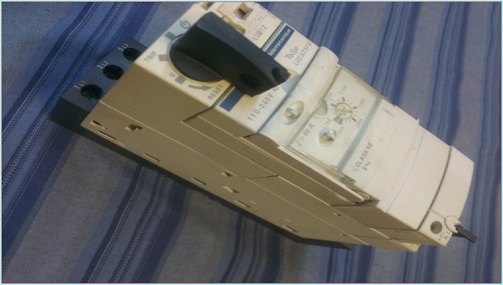 TELEMECANİQUE LUB12 TESYS LUCA 12FU 156A MOTOR KORUMA