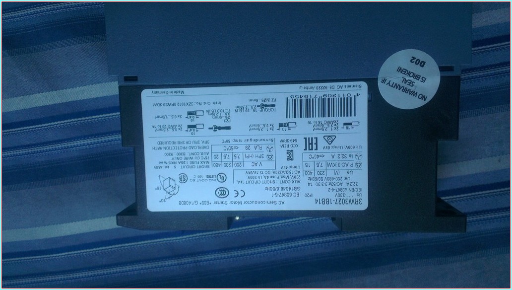 SIEMENS 3RW3027-1BB14 15KW 32,2A SIFIR YUMUŞAK YOL VERME SOFSTARTER