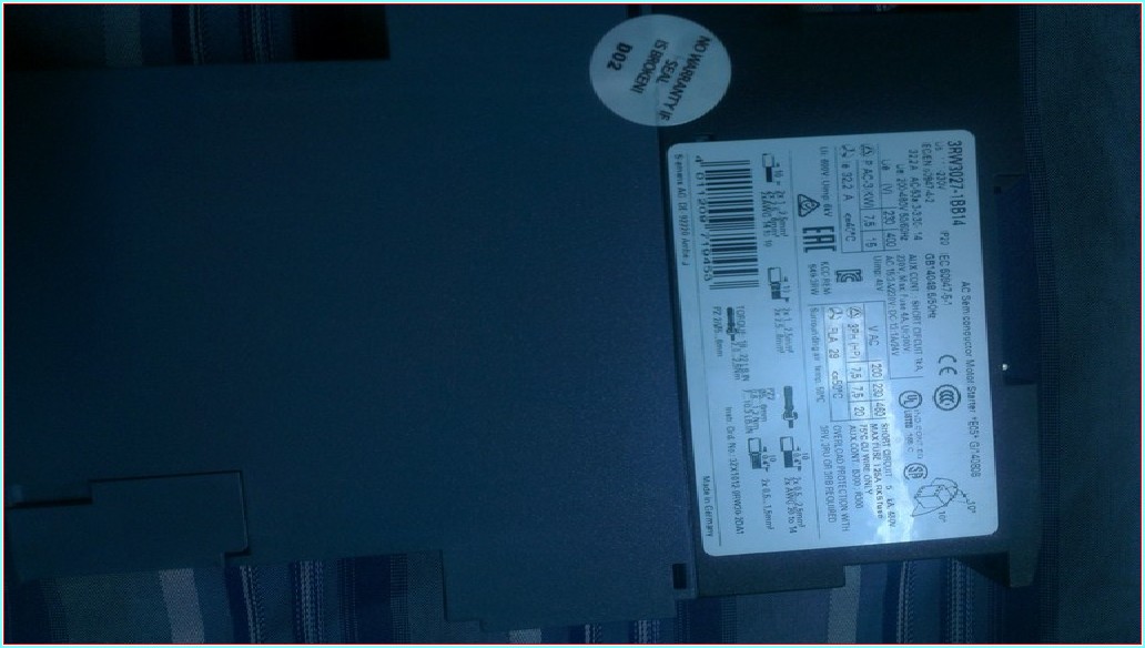 SIEMENS 3RW3027-1BB14 15KW 32,2A SIFIR YUMUŞAK YOL VERME SOFSTARTER