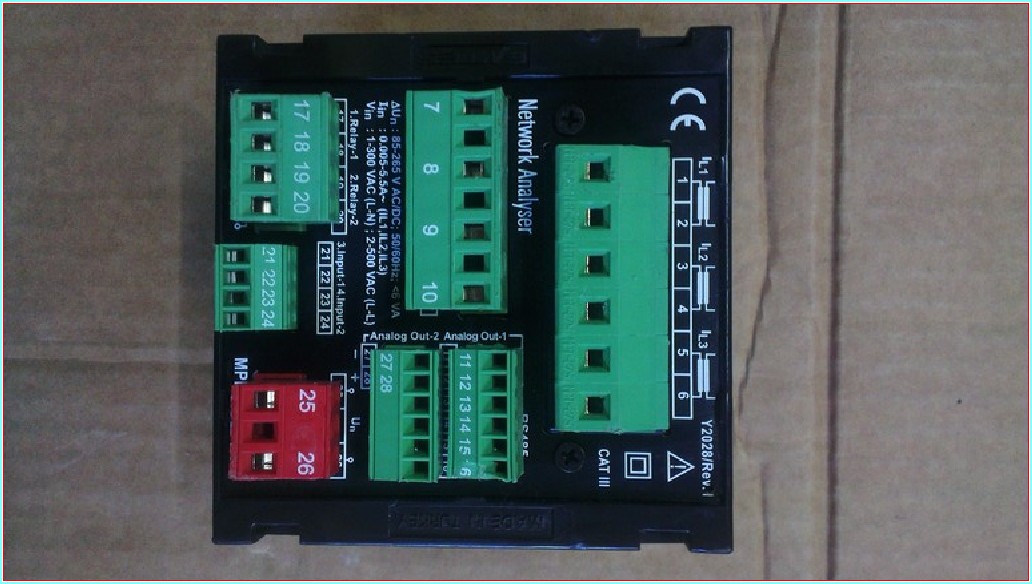 ENTES MPR63 96X96 NETWORK ANALYSER ANALİZÖR