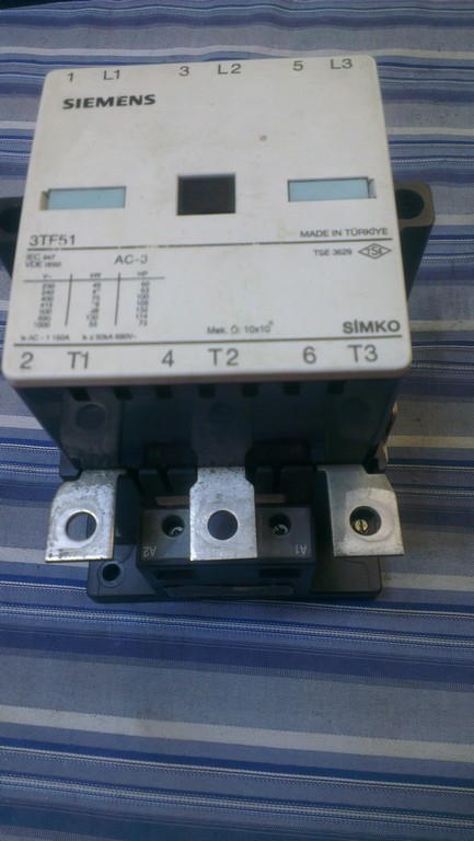 SIEMENS 3TF51 3TF51 3TF51 22-OAMO KONTAKTÖR SIFIRDAN FARKI FİYATI