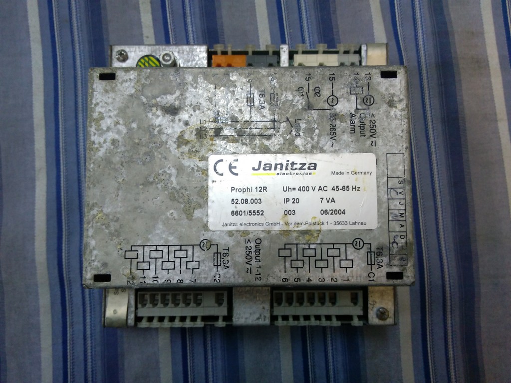 SIEMENS JANİTZA PROPHİ 12R REAKTİF GÜÇ KONTROL RÖLESİ