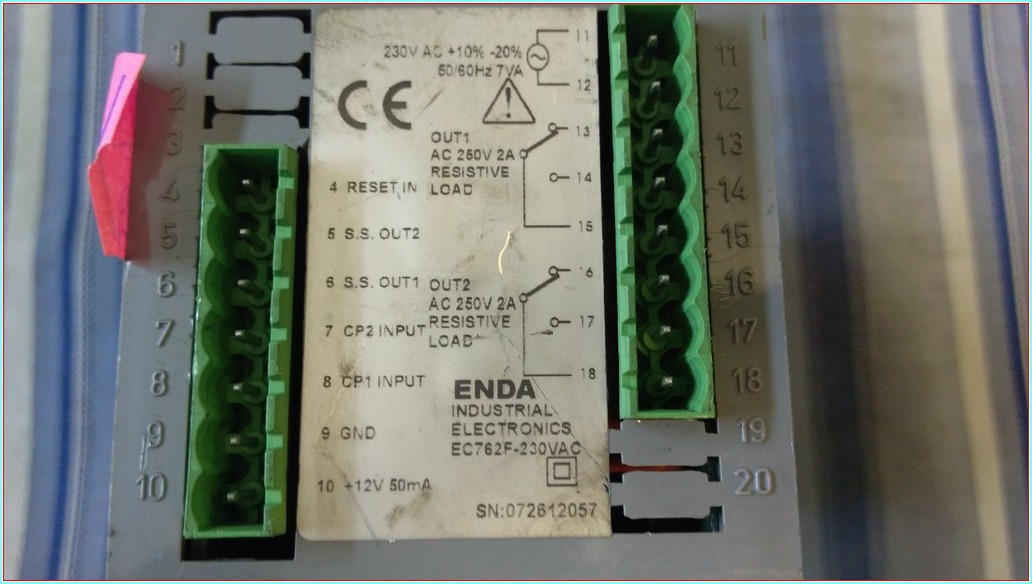 ENDA EC762F EC762-SM İLERİ GERİ SAYICI TERMOSTAT