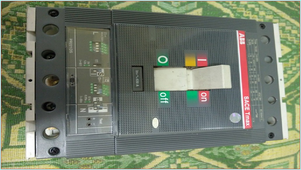 ABB TMAX T5N 630 630A T5S 630 TMŞ DEVRE KESİCİ ŞALTER