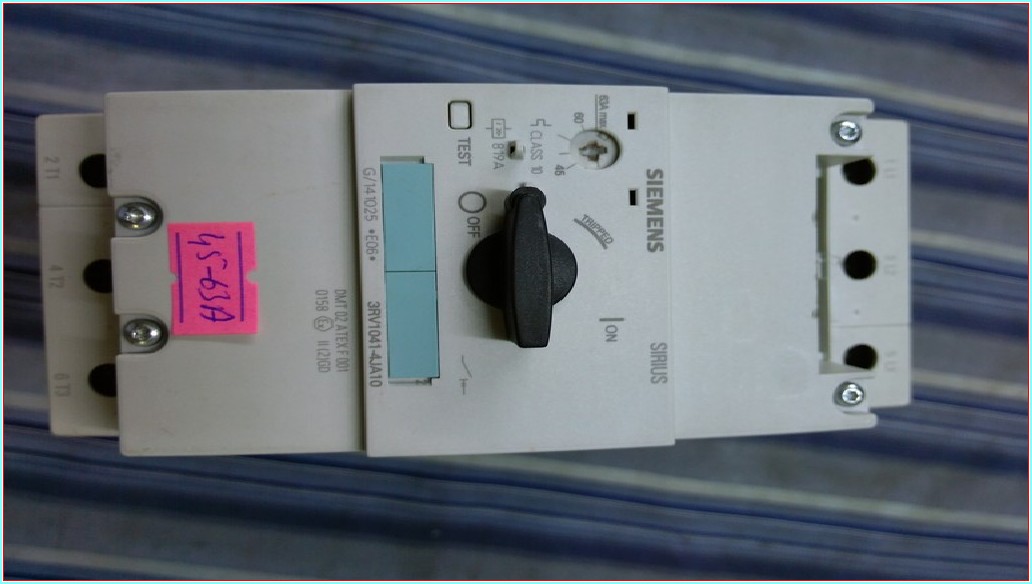 SIEMENS 3RV1041-4JA10 3RV1041 4JA10 3RV10414JA10 45-63A SIRIUS MOTOR KORUMA