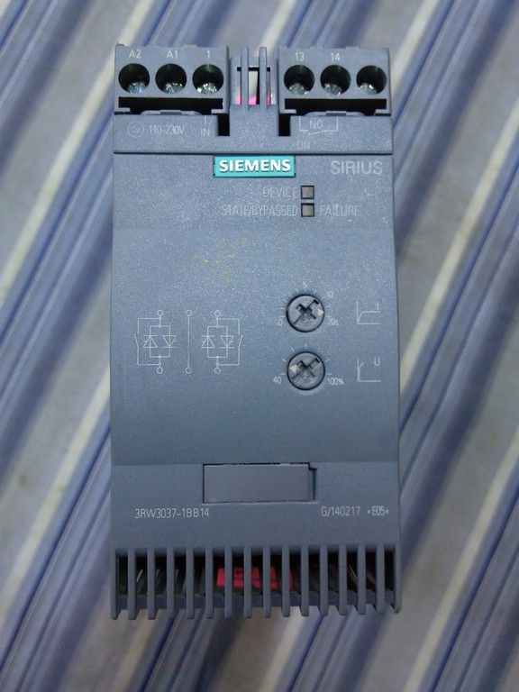 SIEMENS 3RW3038-1BB14 37 KW SOFTSTARTER 37KW YUMUŞAK YOL VERME