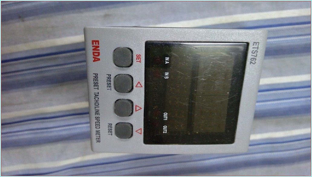 ENDA ETS762-230VAC ETS762 PRESET TACHO LINE SPEED METER KONTROL PANELİ ETS 762