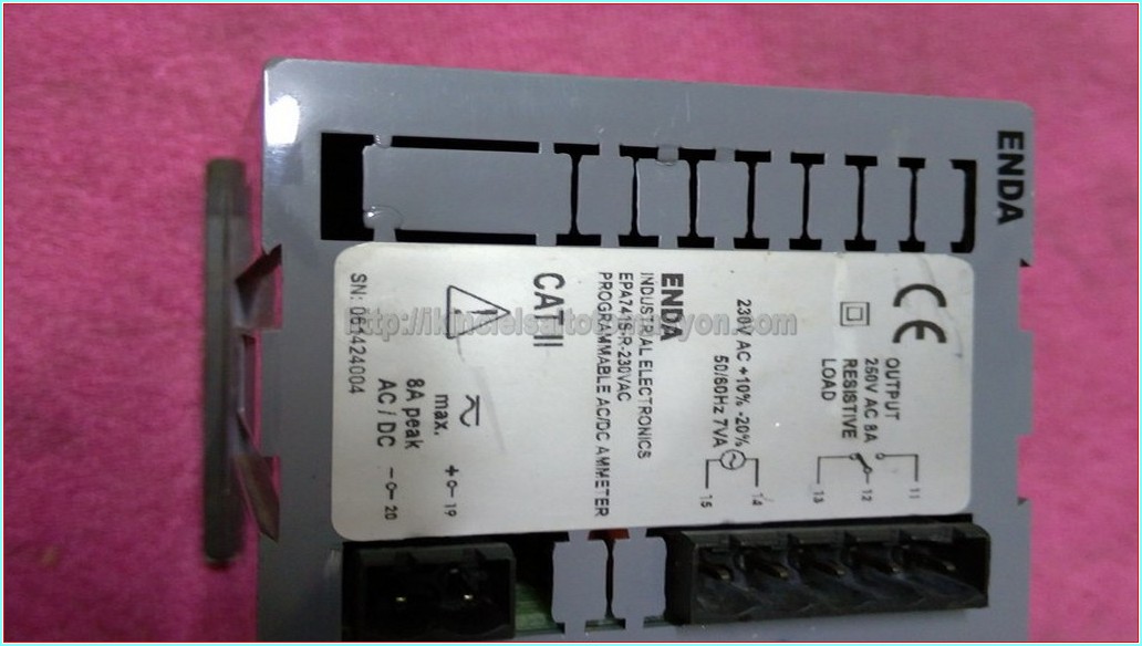 ENDA EPA 741 EPA741 EPA-741 HABERLEŞMELİ PROGRAMMABLE AC/DC AMMETER